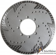 Turbo Diamond Saw Blades with Flange for Cutting Granite
