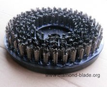 Stainless Steel Wire Round Abrasive Brush for Granite and Marble