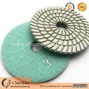 buy quality 3 steps diamond polishing pads for sale from China supplier