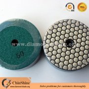 Hot selling natural stone Dry polishing pad for North and South American market