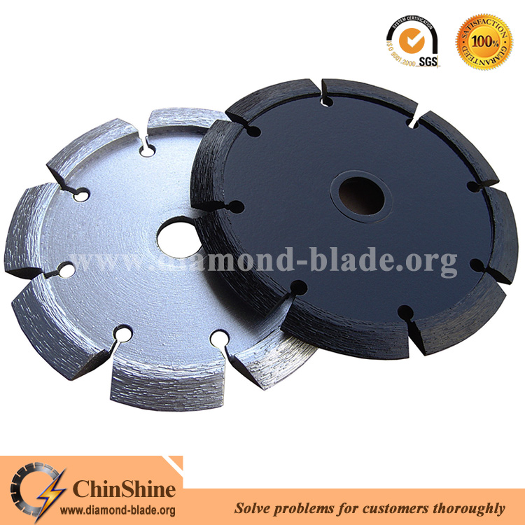 dry cut V shape crack chaser blade for concrete chasing and repairing