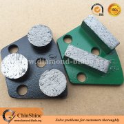 ASL quick change metals diamond floor grinding disc for concrete