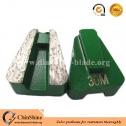Metal bonded diamond grinding shoe for Scanmaskin floor grinders