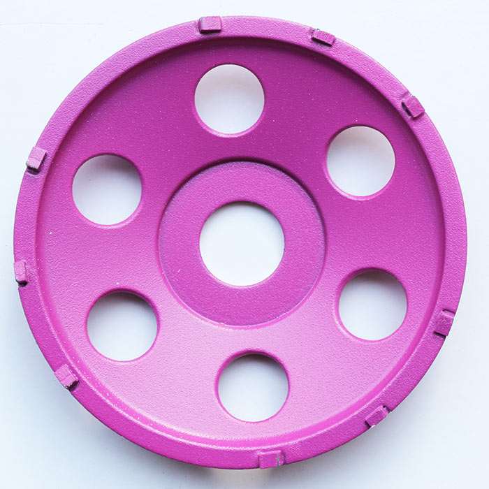 Light weight PCD CUP Wheel for coating removal