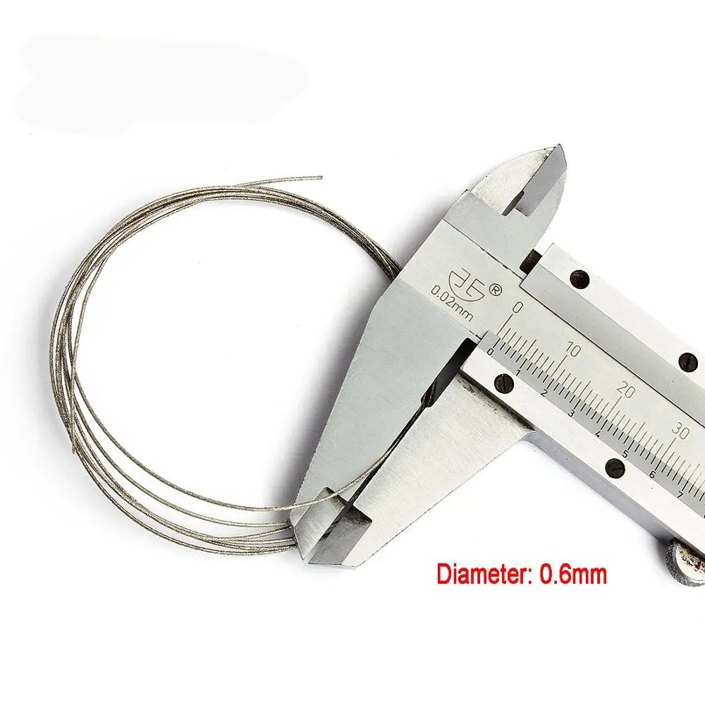 electroplated diamond cutting wire saw